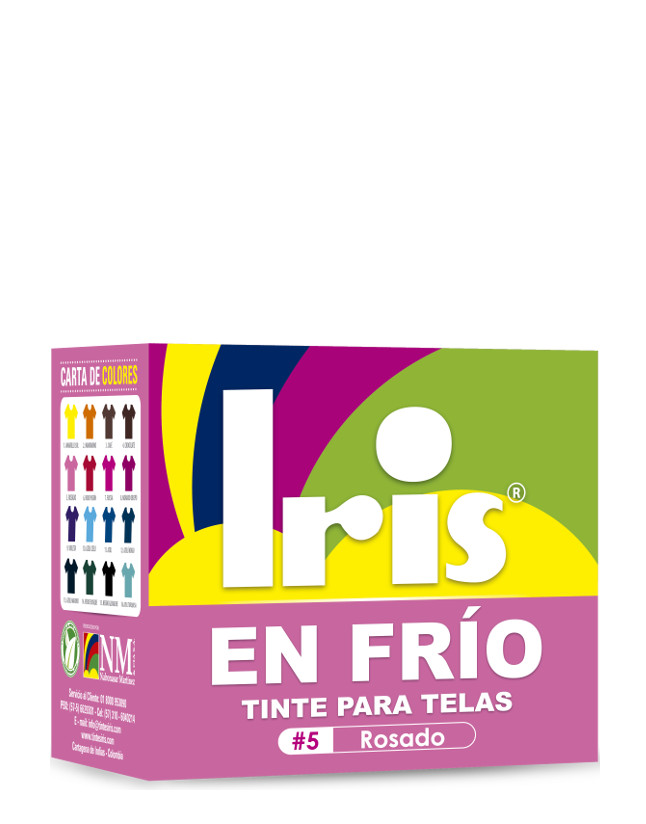 Tintes Iris - Tintes y anilinas para telas, cuero, artesanías